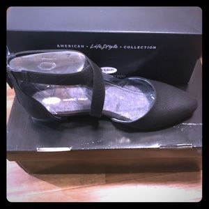 Dr Scholls criss cross flats